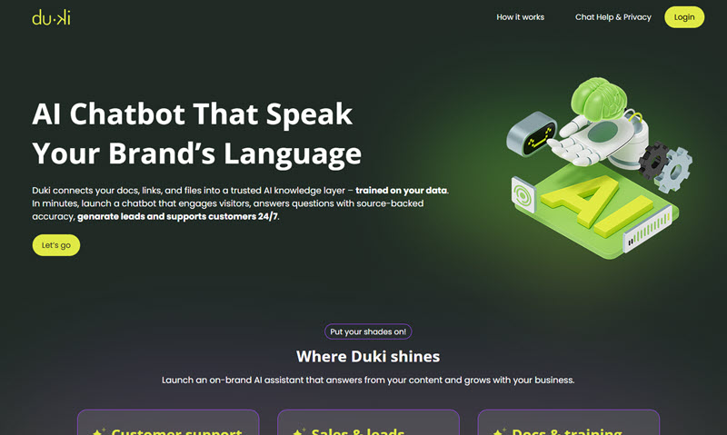 Website image 'DUKI'